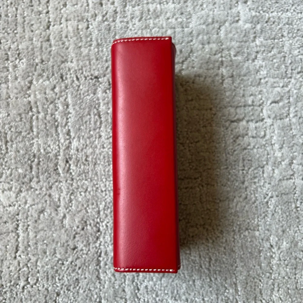 Coach Red Leather Glasses Case - Picture 6 of 12